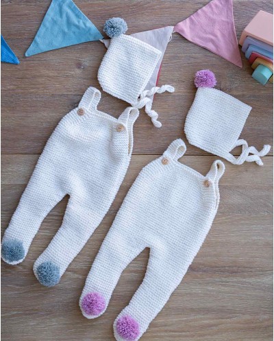 Peto de bebé de lana made in Spain Babette Baby Kids